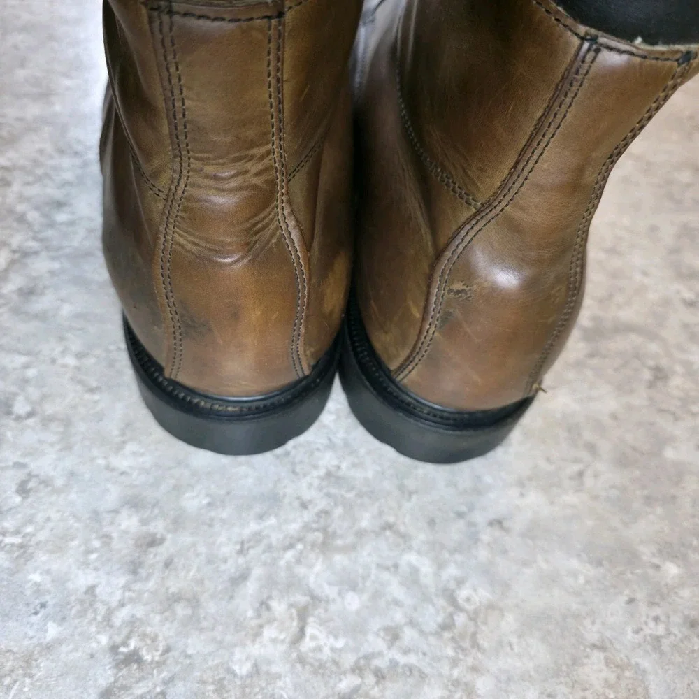 Vintage Red Wing‎ Gore-Tex Brown Soft Toe Boots Mens Size 13 EE Made In USA 1123